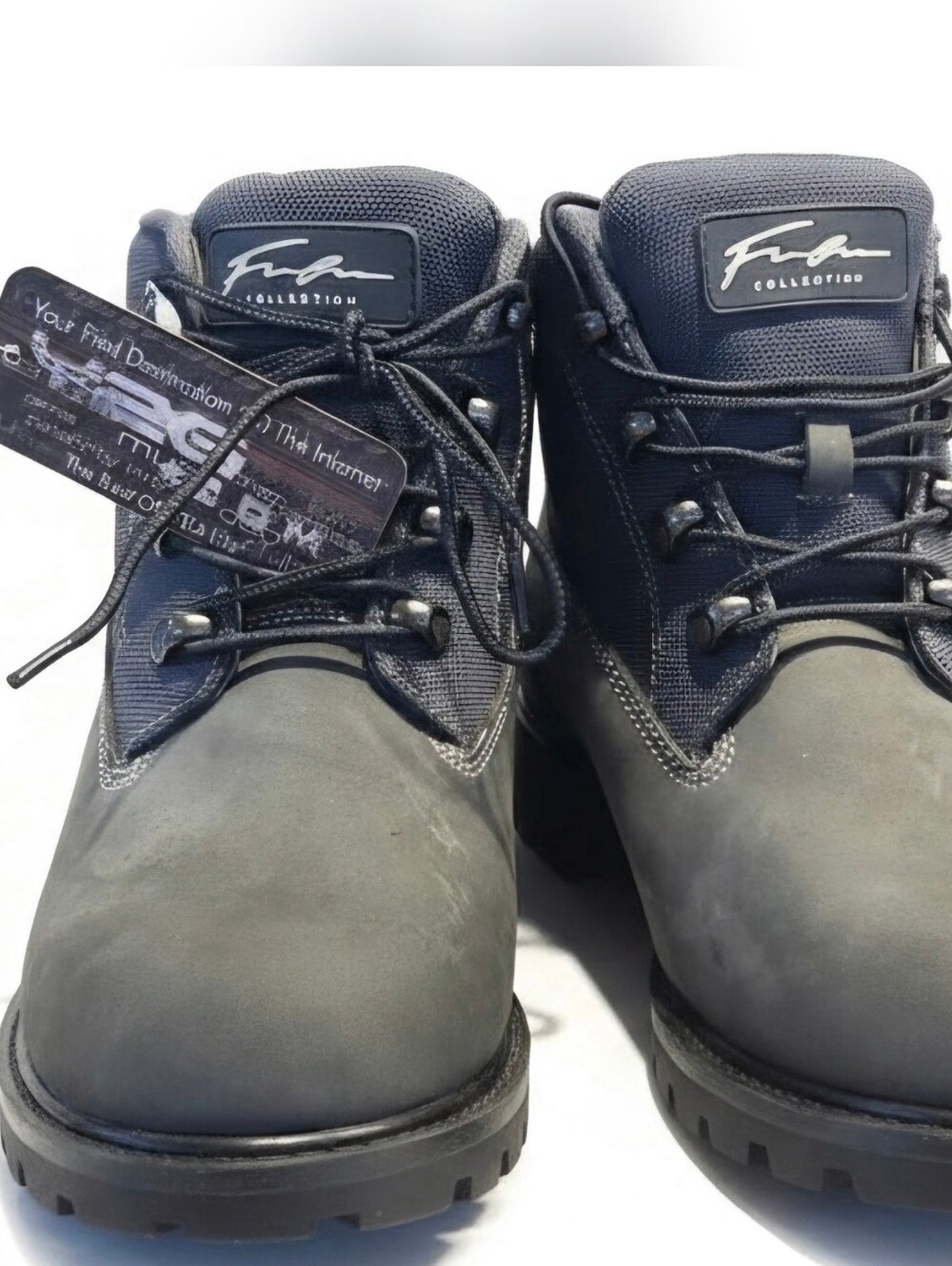 Vintage FUBU Collection Rugged Ankle Boots